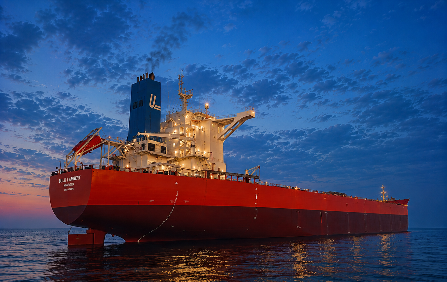 Bulk Lambert at sea — PEKA Maritime fleet
