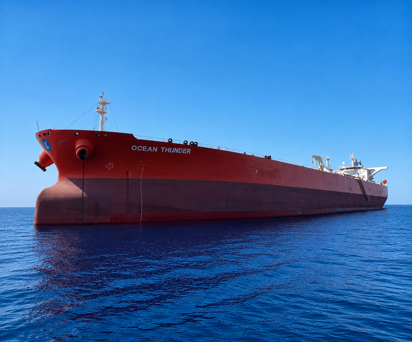 Ocean Thunder — Suezmax crude tanker · IMO 9416422 · PEKA Maritime